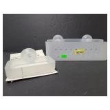 Suction cup shower basket and soap dish