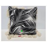 Decorative tassel trim pillow