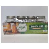 Case of 12 pint Ball smooth jars