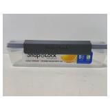 Snap lock leak proof food storage container