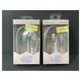 Lot of 2 magic 6 ft iPhone lightening cables