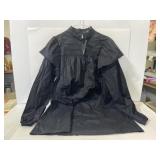 Wild Fable black lace bibbed babydoll dress