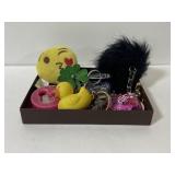 Large assorted keychain lot