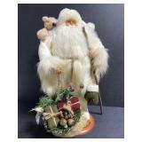 St Nicholas wood carved figure