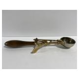 Antique Gilcrests ice cream scoop