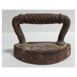 Small antique sad iron
