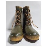 Hodgeman sz 8 steel shank rubber hunting boots