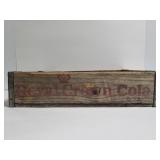 Royal Crown Cola wood crate