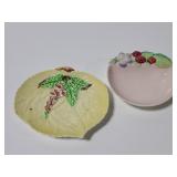 Two Carlton Ware spoon rest plates