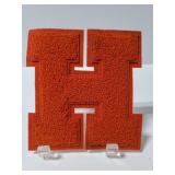 "H" varsity letter