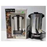 West Bend 12-36 cup Institutional perk