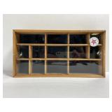 Wooden shadow box handmade in USA