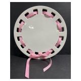 Southern living dress me up ceramic plate