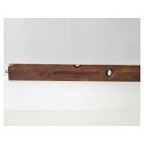 Vintage wood level