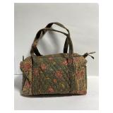 Vera Bradley small quilted duffle bag