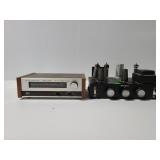Vintage radio and amp