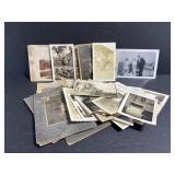 Antique black & white photo collection