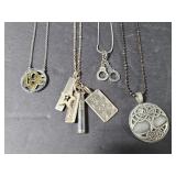 Four necklaces