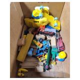 Bin of old toys