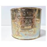 Engraved English Breakfast Tea container