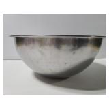 Large metal mixing bowl