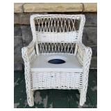 Small Victorian wicker child