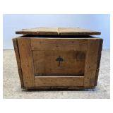 Vintage Umbrella Academy wood crate