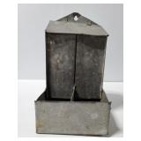 Rustic metal organizer