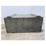 Vintage wooden shipping crate