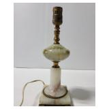 Vintage onyx/ marble lamp