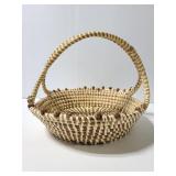 Hand woven basket