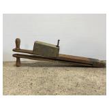 Huge antique wood planer