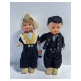 Pair of genuine Rosetta Amsterdam dolls