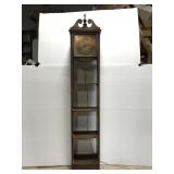 Vintage Metro electric grandmother clock shelf