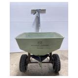 EZ green rustproof broadcast spreader