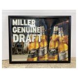 MGD Miller genuine draft bar mirror
