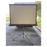 Vintage Da-Lite challenger projector screen