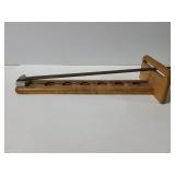 Vintage wood Derby Drags game