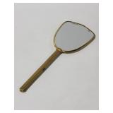 Vintage hand held vanity mirror