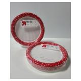 Two packs of Up&up heavy duty paper plates
