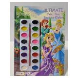 Disney princesses paint activity book