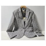 A New Day size 8 gray blazer