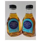 Two Simply balanced organic agave nectar light