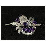 Small floral brooch