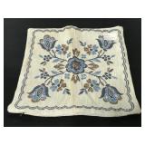 Vintage cotton & linen throw pillow case cover