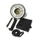 Vintage barometer and lock mechanism