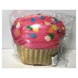 Scented candy cupcake plush pillow  new