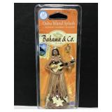 Bahama & Co Hula Girl car air freshener - new