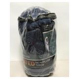 Biddeford microplush heated throw blanket