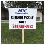 Curbside pick up available